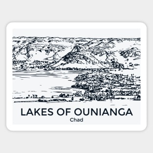 Lakes of Ounianga - Chad Magnet
